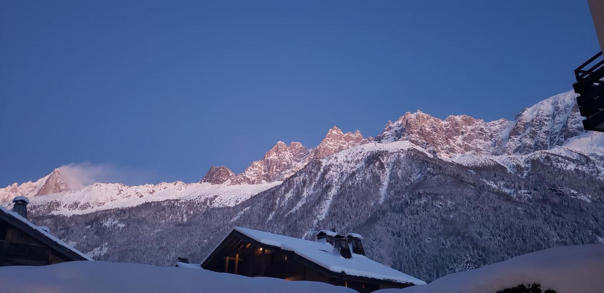 샤모니 Les Capucins - View Off Mont-Blanc Range - 4 Pers 아파트 외부 사진